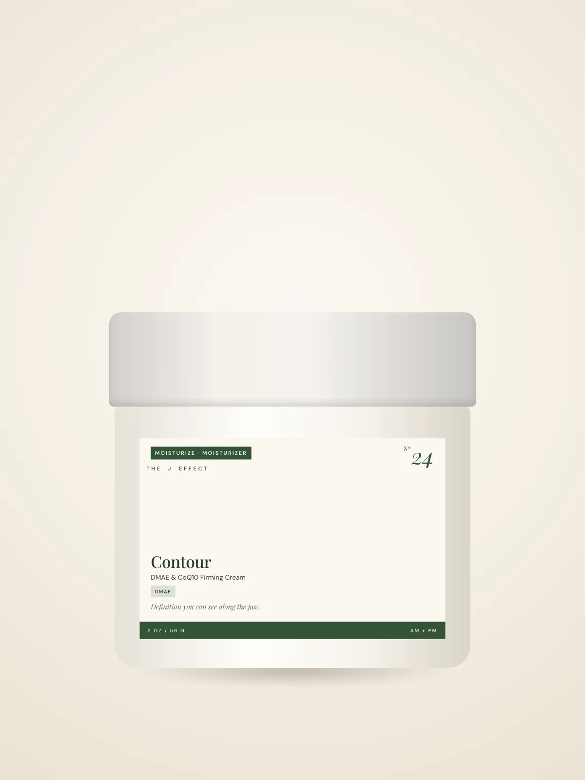 Contour DMAE & CoQ10 Firming Cream packaging, Nº 24