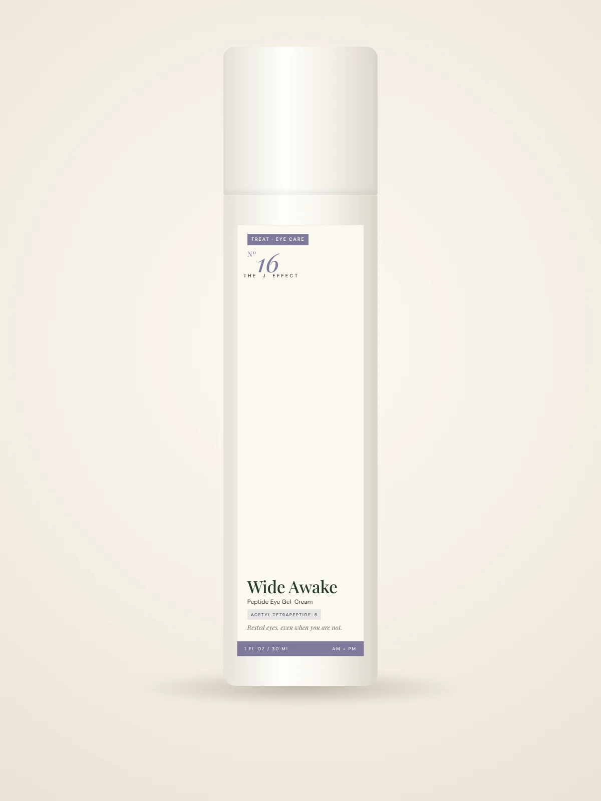 Wide Awake Peptide Eye Gel-Cream packaging, Nº 16