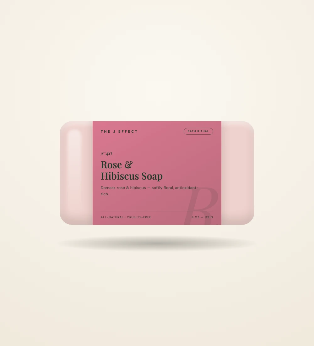 Rose & Hibiscus Soap — image 1
