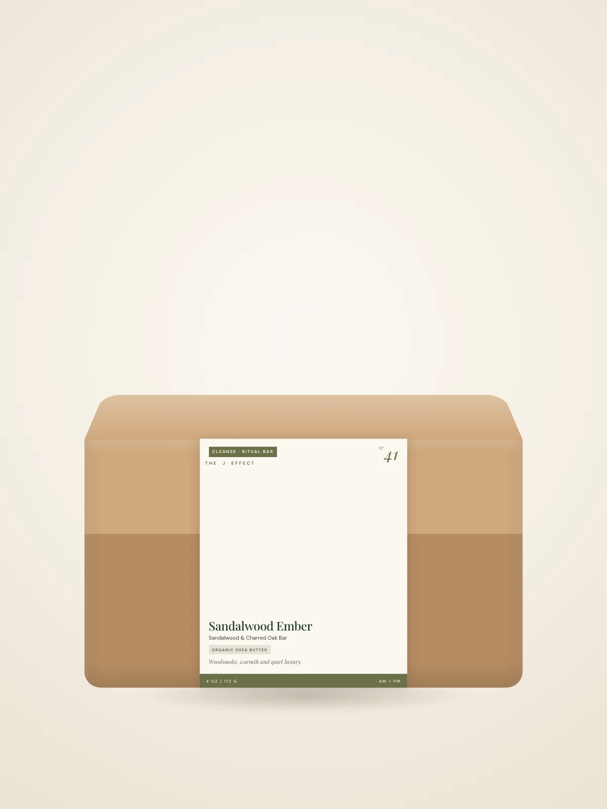 Sandalwood Ember Sandalwood & Charred Oak Bar packaging, Nº 41