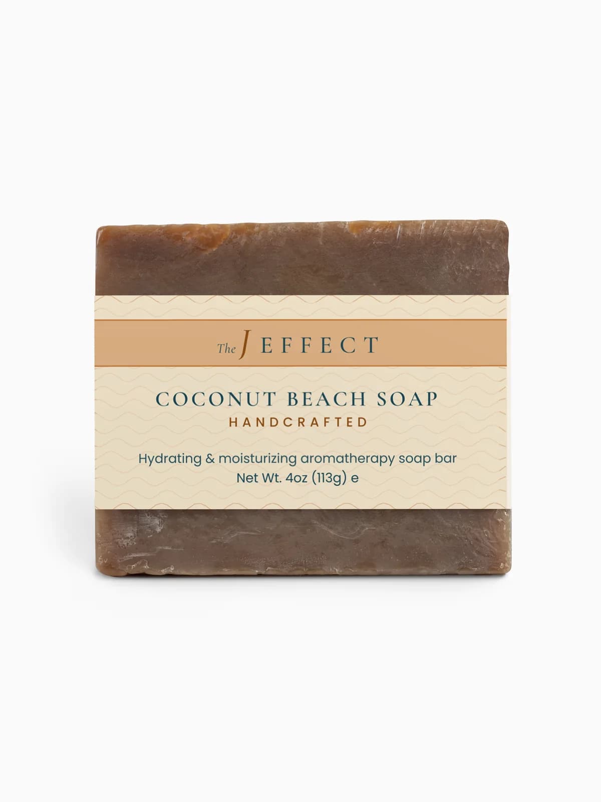 Coconut Shore Coconut & Shea Butter Bar by The J Effect, 4 oz / 113 g