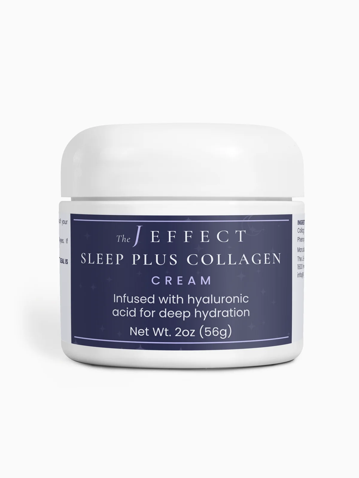 Moonlit Melatonin & Collagen Night Cream by The J Effect, 2 oz / 56 g