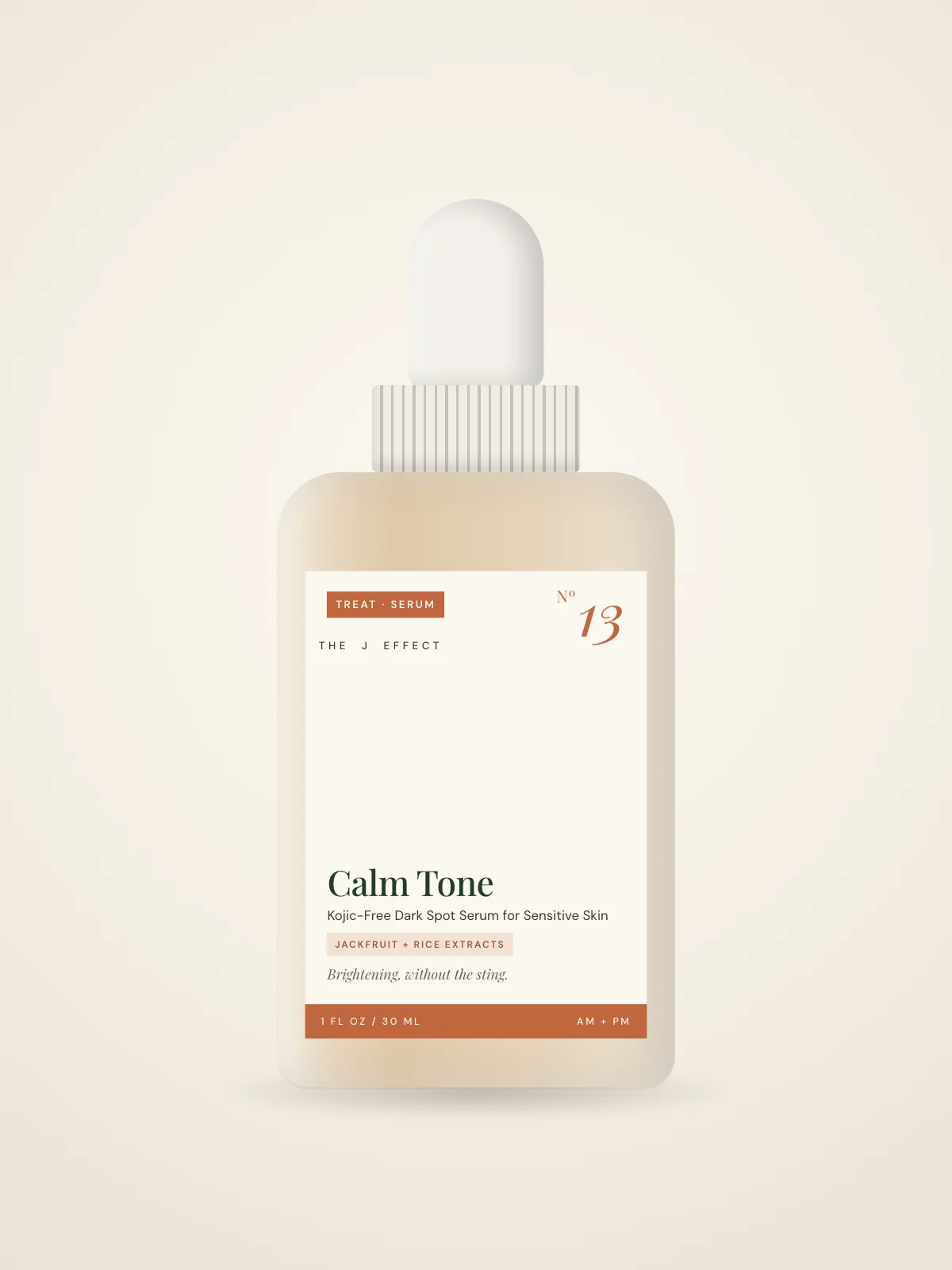 Calm Tone Kojic-Free Dark Spot Serum for Sensitive Skin packaging, Nº 13