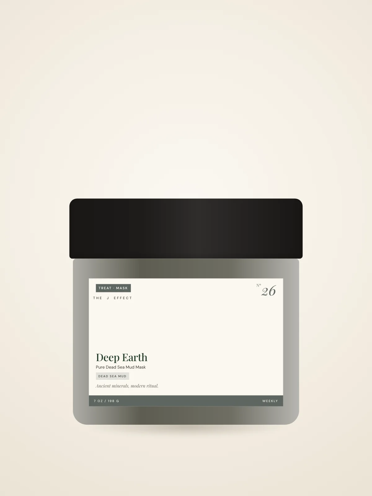 Deep Earth Pure Dead Sea Mud Mask packaging, Nº 26