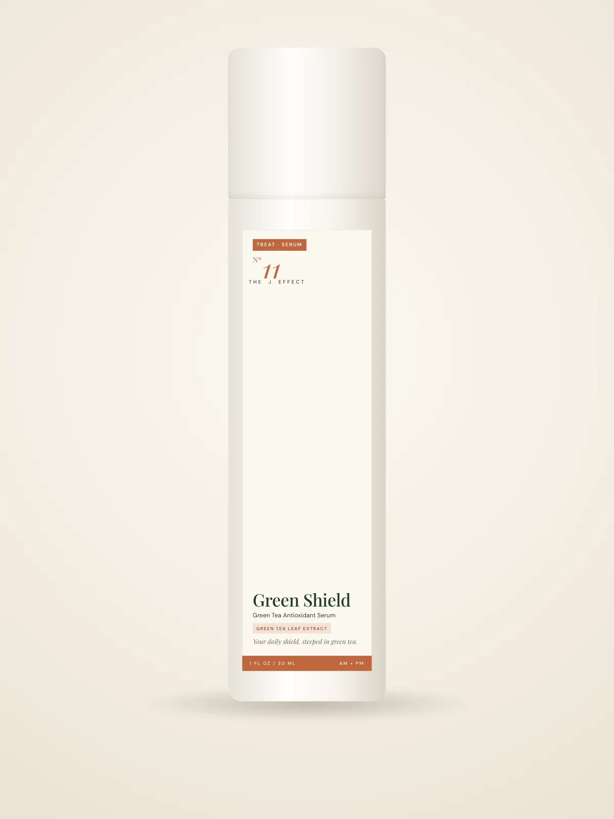 Green Shield Green Tea Antioxidant Serum packaging, Nº 11