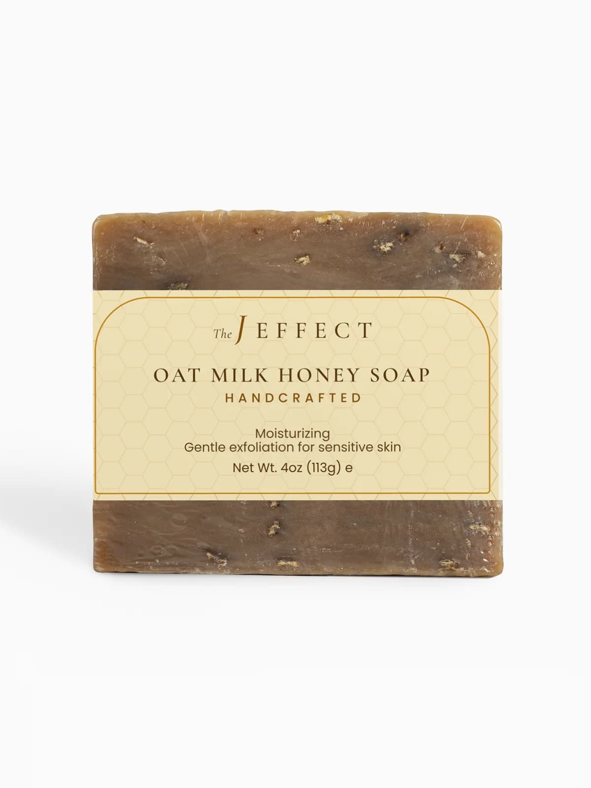 Milk & Honey Oat, Goat Milk & Honey Bar by The J Effect, 4 oz / 113 g