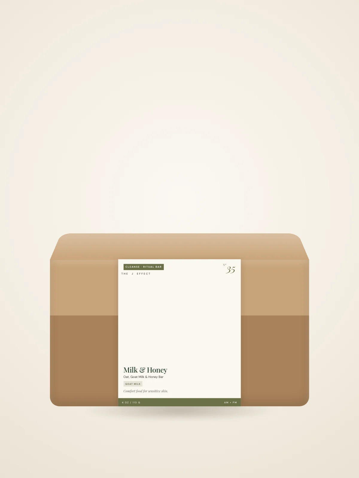 Milk & Honey Oat, Goat Milk & Honey Bar packaging, Nº 35