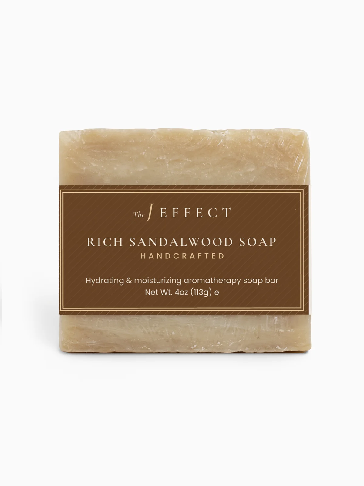 Sandalwood Ember Sandalwood & Charred Oak Bar by The J Effect, 4 oz / 113 g