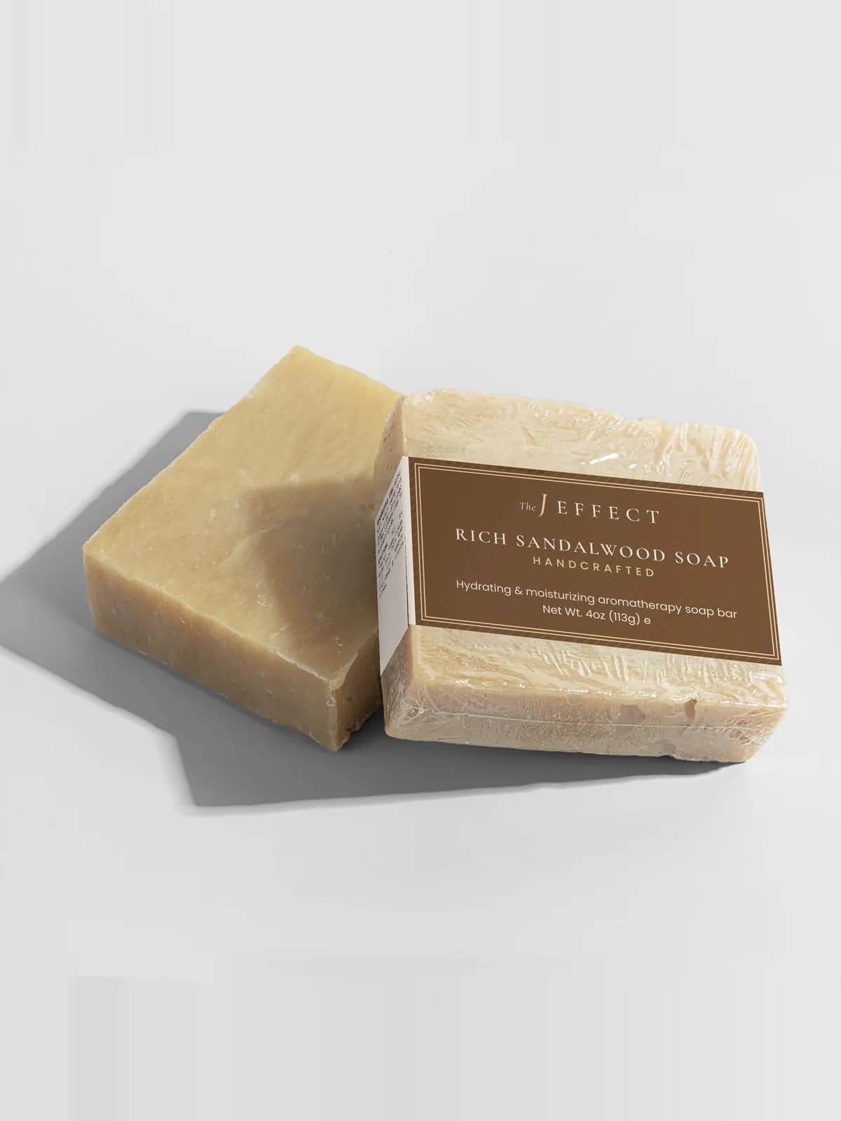 How to use Sandalwood Ember ritual bar: wet the bar and skin with warm water and work into a rich lather